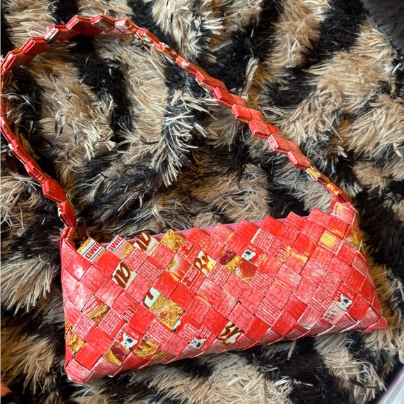 Recycled Wrapper Purse - Picture 1 of 8